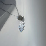 Collier "Âme lunaire" en Labradorite