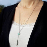 Collier "Légèreté" en Amazonite