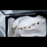 Bracelet "Parsemer" en Rhodonite