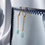 Boucles d'oreilles "Quiétude" en Amazonite