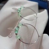 Créoles "Renouveau" en Aventurine