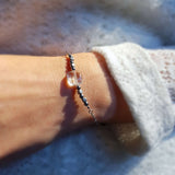 Bracelet "Ressentir" en Cristal de roche
