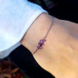Bracelet "Ressource" en Améthyste