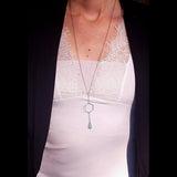 Collier "Affinité" en Aigue marine