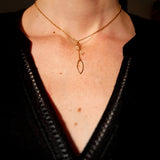 Collier "Devenir" en Cristal de roche