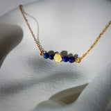 Collier "Butiner" en Lapis Lazuli