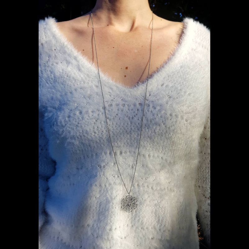 Collier "Délicatesse" en Cristal de roche