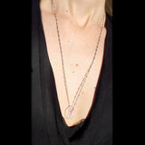 Collier "Douceur" en Quartz rose