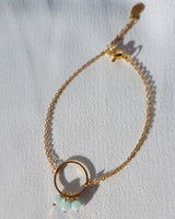 Bracelet "Luna" en Amazonite