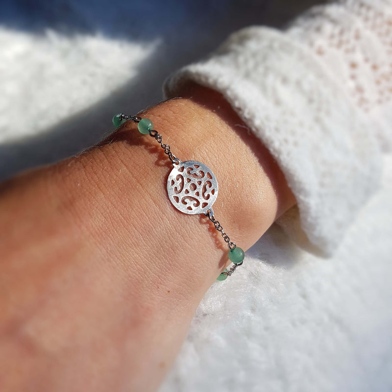 Bracelet "Souhait" en Aventurine