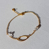 Bracelet "Unir" en Cristal de roche