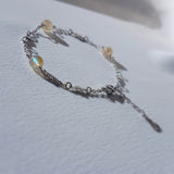 Bracelet "La tête dans les étoiles" en Labradorite