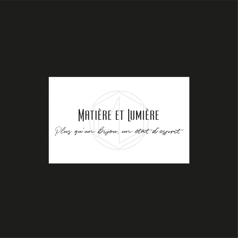 Carte cadeau Matière et Lumière 10€